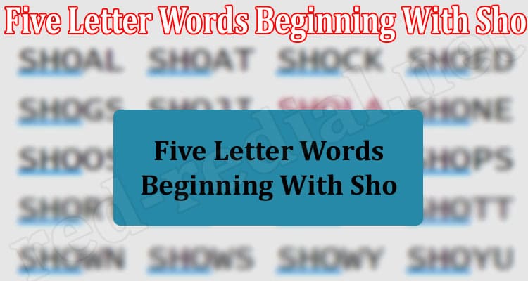 Gaming Tips Five Letter Words Beginning With Sho