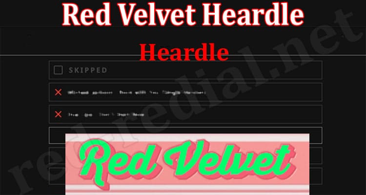 Gaming Tips Red Velvet Heardle