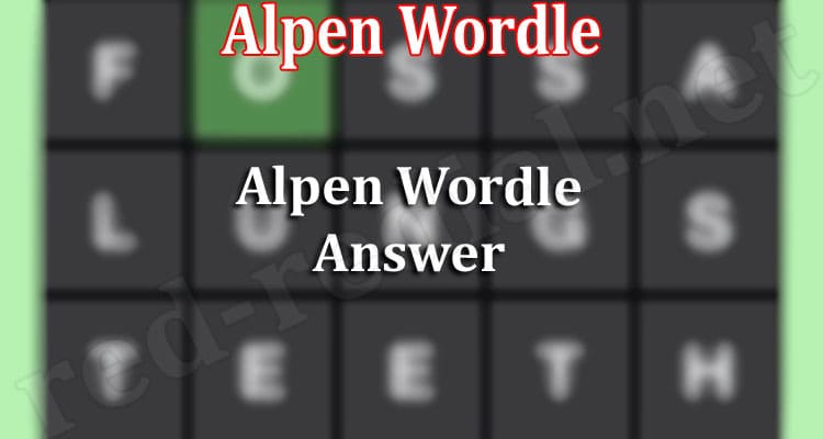 Gaming News Alpen Wordle