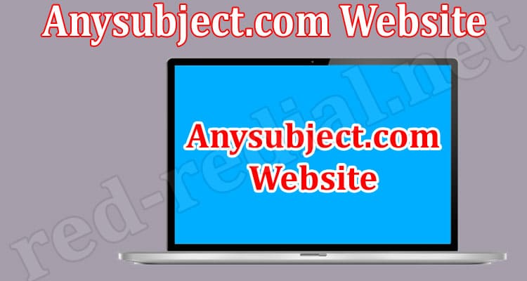 Latest News Anysubject.com Website