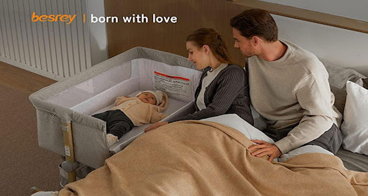 Complete Information Besrey Bedside Bassinet for Newborn Infant