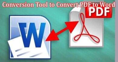 How to Use a Conversion Tool to Convert PDF to Word