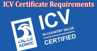 Complete Information ICV Certificate Requirements
