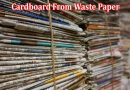 About the Production of Paper and Cardboard From Waste Paper