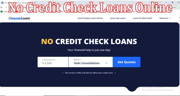 Complete Information About How Can You Find No Credit Check Loans Online