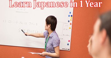 Complete Information About How to Learn Japanese in 1 Year