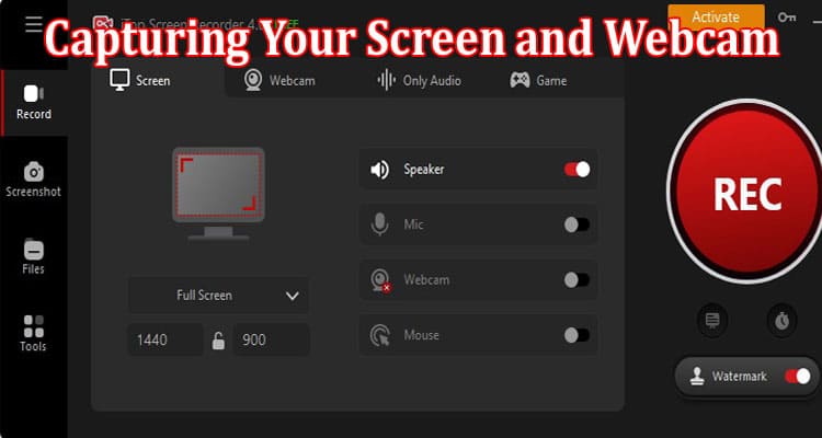 Complete Information About iTop Screen Recorder - Capturing Your Screen and Webcam with Ease
