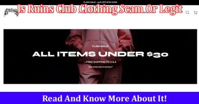 Is Ruins Club Clothing Scam Or Legit Online Website Reviews