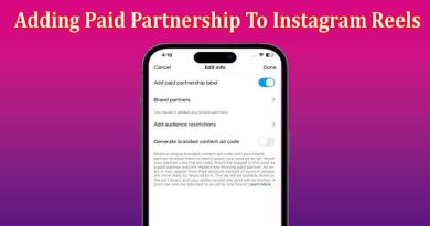 How to Adding Paid Partnership To Instagram Reels 
