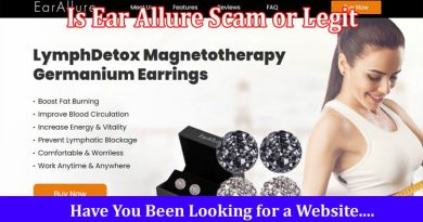 Is Ear Allure Scam or Legit Online Website Reviews