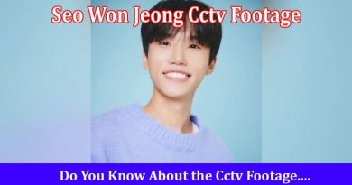 Latest News Seo Won Jeong Cctv Footage