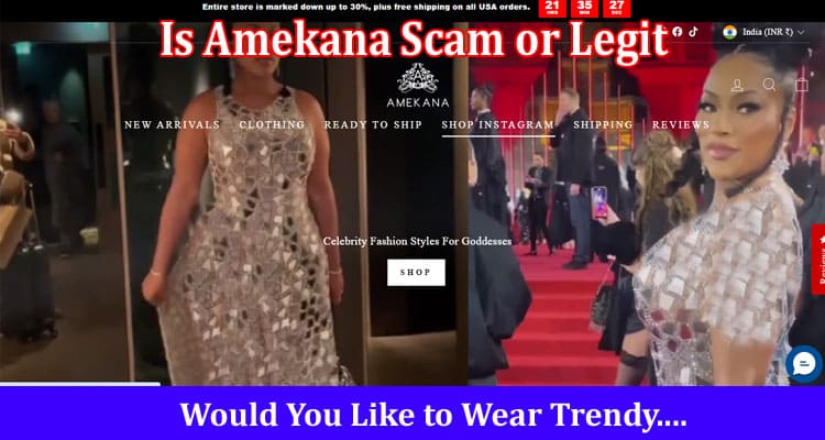 Is Amekana Scam or Legit Online Website Reviews