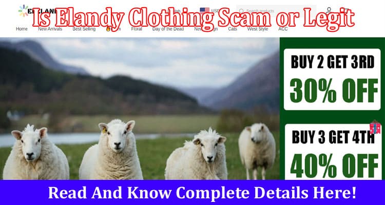 Is Elandy Clothing Scam or Legit Online Website Reviews