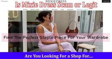 Is Mixie Dress Scam or Legit Online Website Reviews