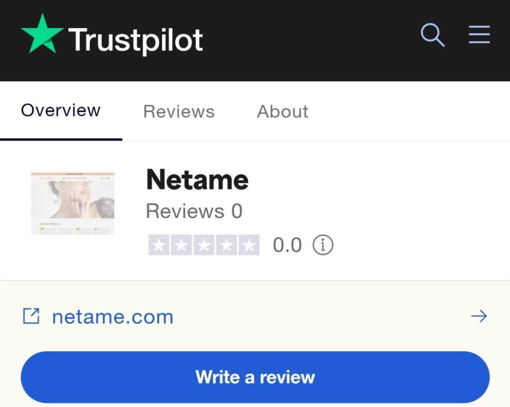 Netame Reviews
